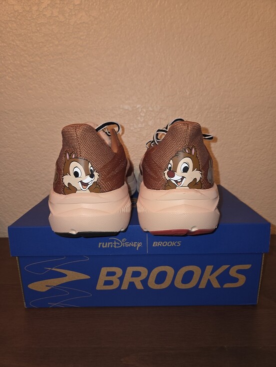 Brooks Other - Brooks RUN DISNEY Ghost 17 Chip 'n' Dale Running Shoes. Mens 9, Wide